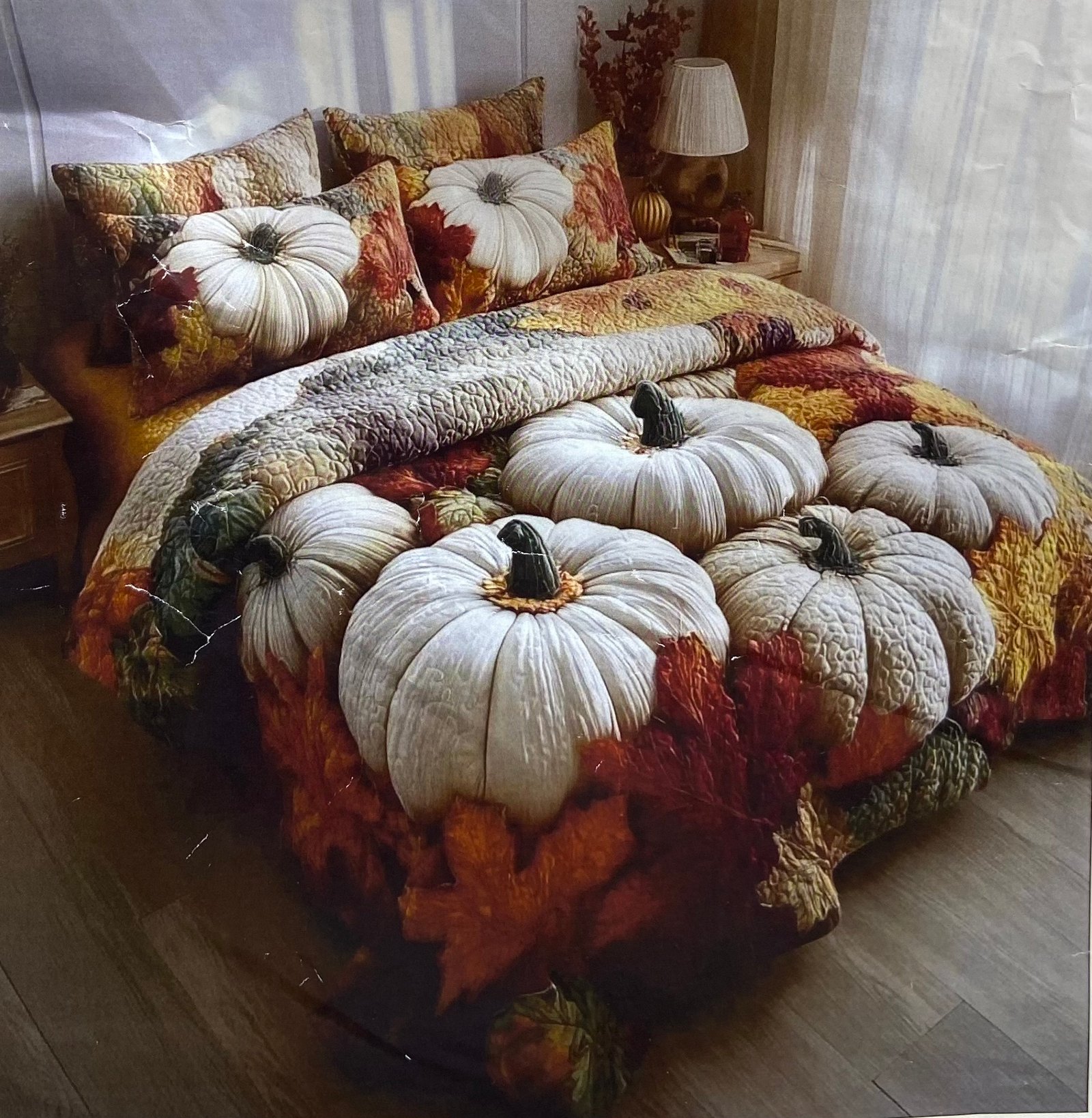 7D BEDSHEET DUSTI PUMKIN