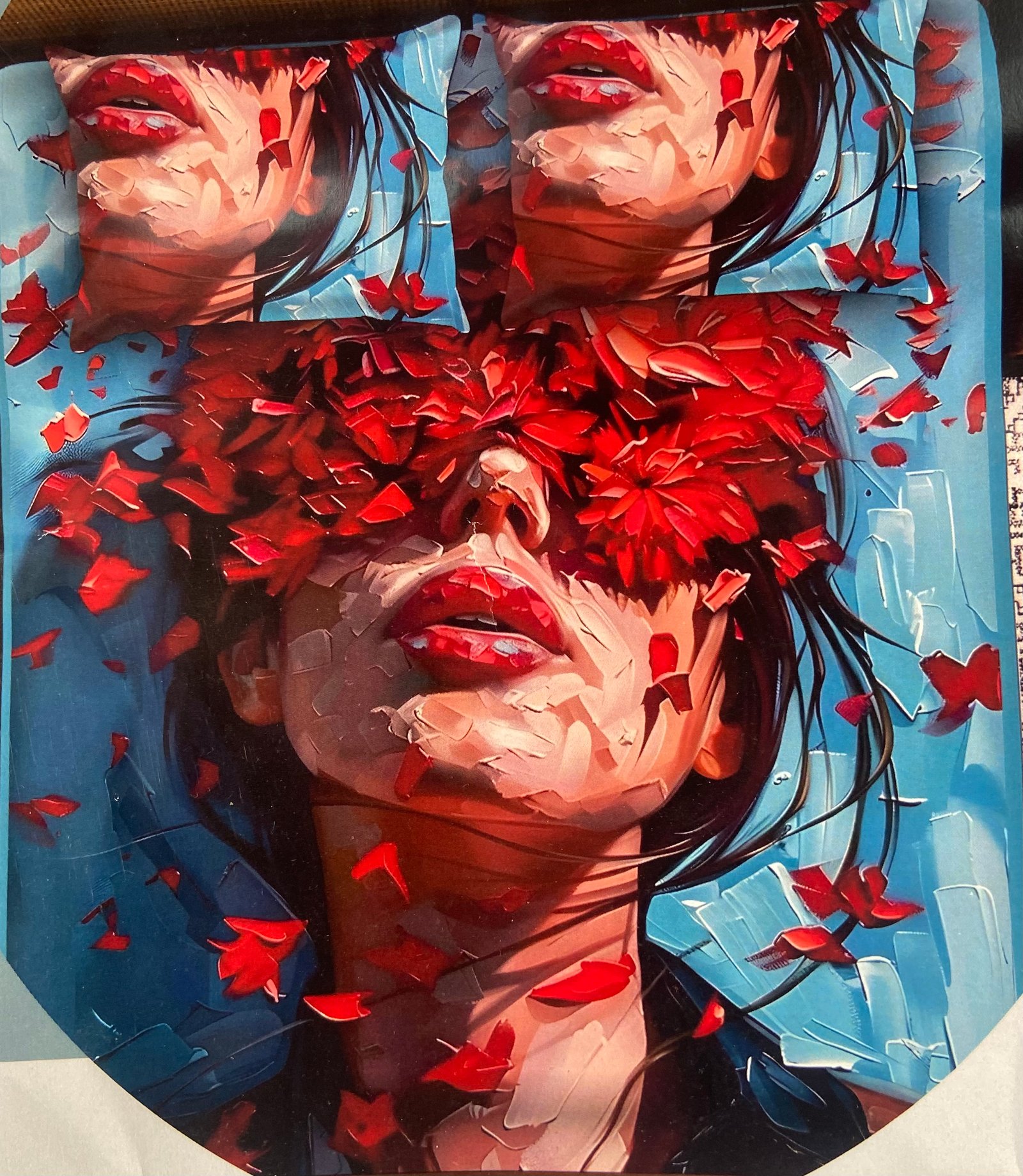 7D BEDSHEET RED EYES