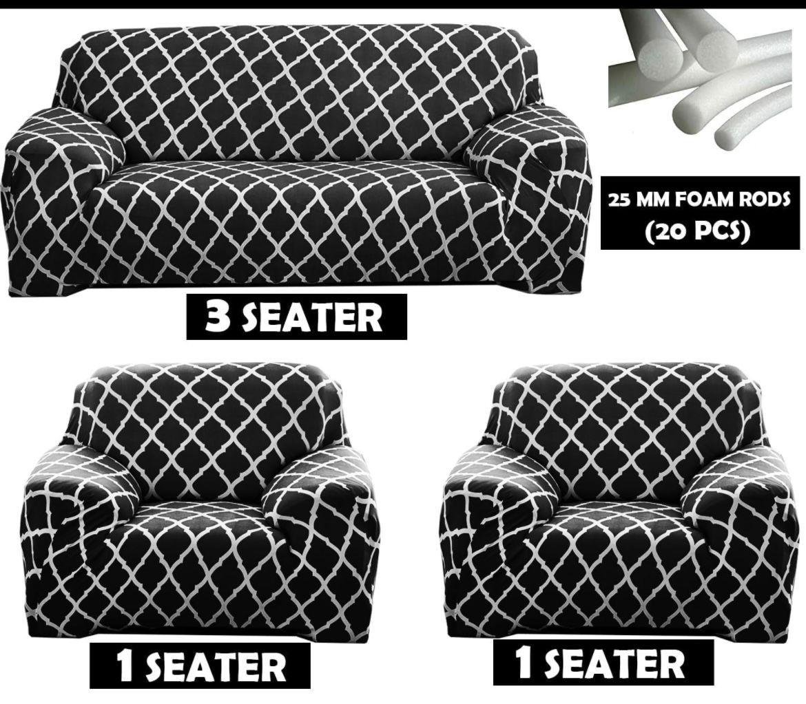 SOFA COVERS SET 3+1+1