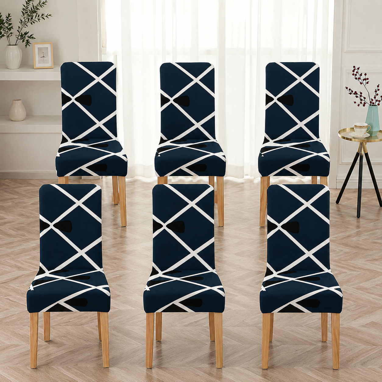 CHAIR COVERS (6 PIECES)